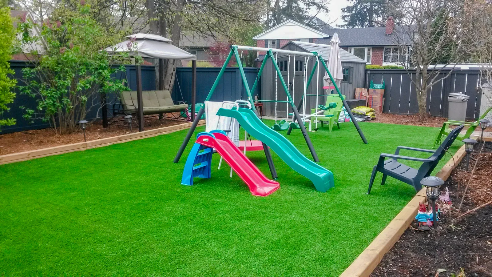 Completed Synthetic Turf London project 8
