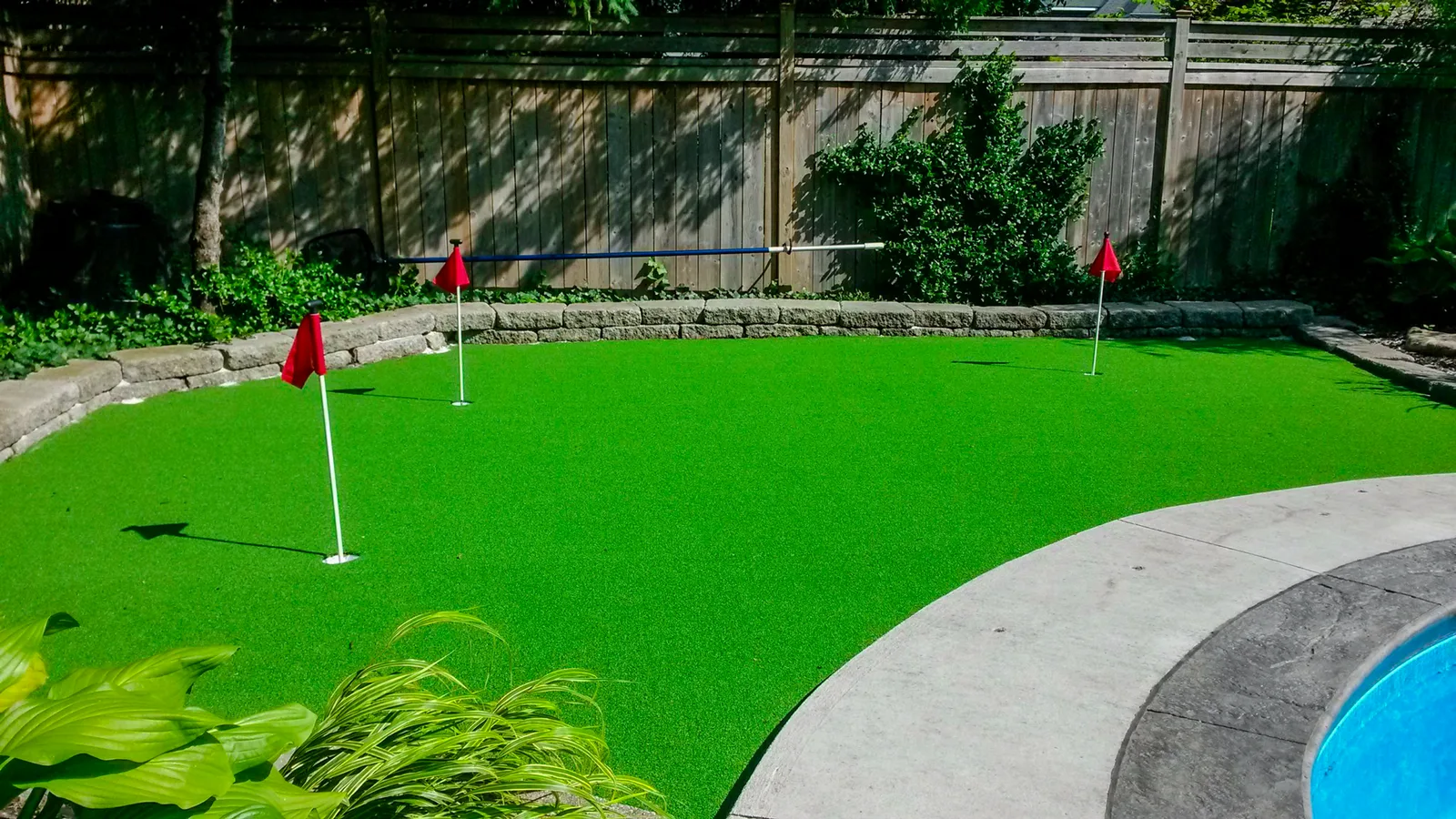 Completed Synthetic Turf London project 9