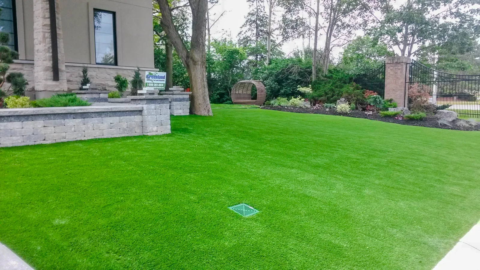 Completed Synthetic Turf London project 12