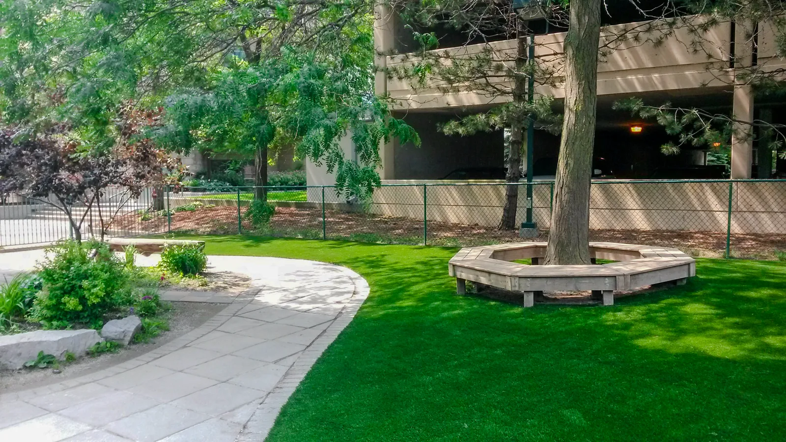 Completed Synthetic Turf London project 14