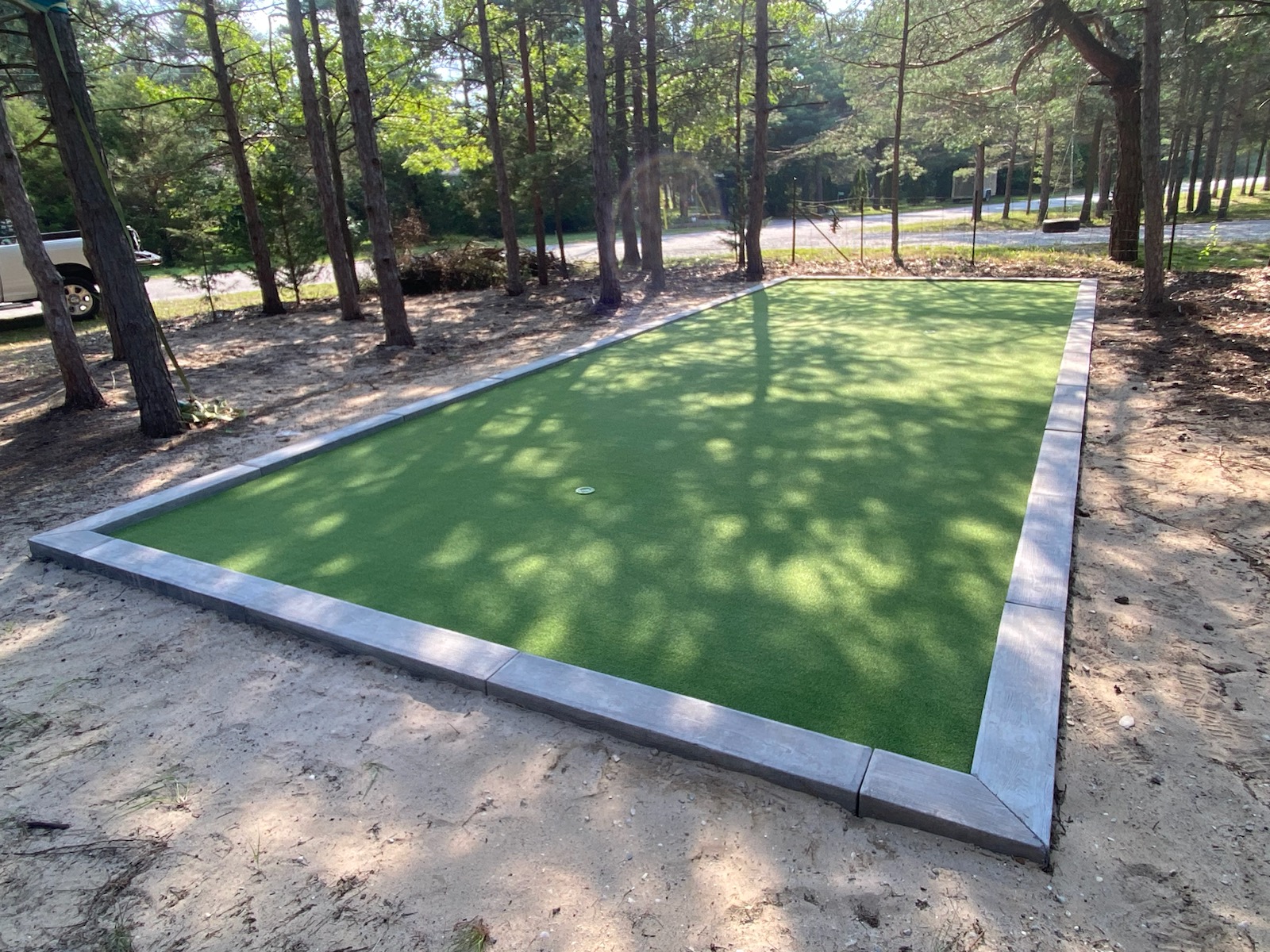 Synthetic turf cricket and sports pitch installed by Synthetic Turf London